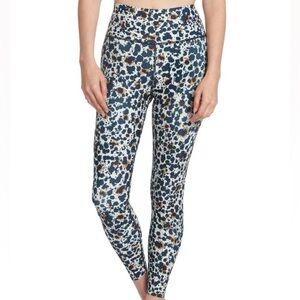 Sage Collective Everyday Ink Spot-Print Leggings